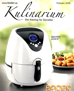 Каталог Kulinarium от концерна Bader - последние инновации для кухни, посуда, столовые приборы, сковородки, кастрюли и многое другое !