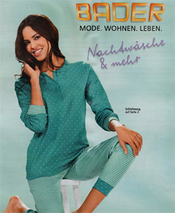 Bader Nachtwasche - качественная одежда для мужчин и женщин старше 50 лет