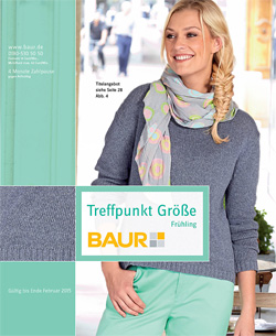 Baur Treffpunkt Grobe - каталог стильной одежды для женщин большого размера.