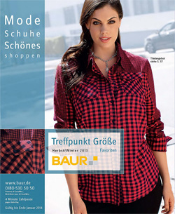 Baur Treffpunkt Grobe - каталог стильной одежды для женщин большого размера.