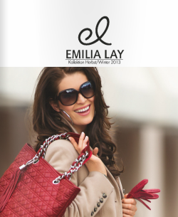 Emilia Lay каталог эксклюзивной женской одежды больших размеров, коллекция осень-зима 2013/2014.