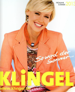 Каталог Klingel представляет моду для женщин и мужчин среднего возраста.