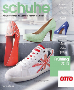 Отменная обувь из Германии в каталоге OTTO Schuhe.