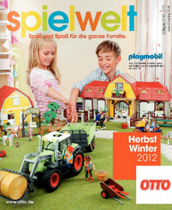 Каталог игрушек Spielwelt от концерна OTTO собрал все самое лучшее для развития мальчишек и девчонок и развлечения подрастающих гениев!