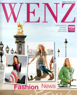 Каталог Wenz весна-лето 2013 представляет современную, яркую и классическую одежду для женщин и мужчин старше 30 лет.