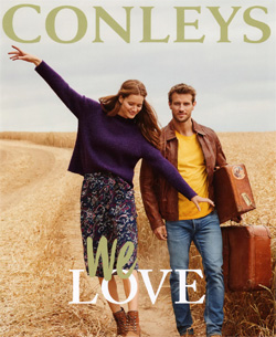 Каталог Conleys креативная женская и мужская одежда от известных брендов.