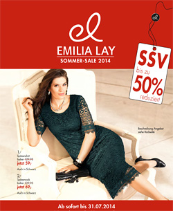 Emilia Lay каталог эксклюзивной женской одежды больших размеров, коллекция лето 2014.