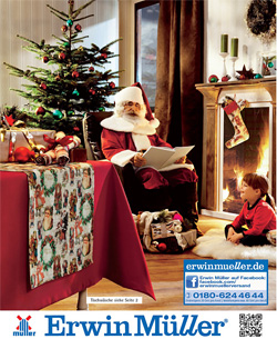 Рождественский каталог Erwin Muller (Ервин Мюллер) - праздничные аксессуры, товары для дома и одежда
