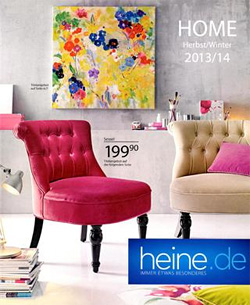 Heine Home - каталог мебели и товаров для дома сезона осень-зима 2013/2014.