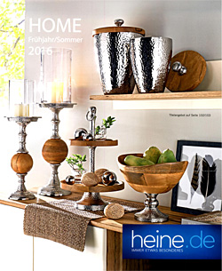 Heine Home - каталог мебели и товаров для дома сезона весна-лето 2016