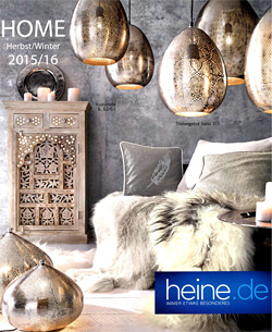 Heine Home - каталог мебели и товаров для дома сезона осень-зима 2015