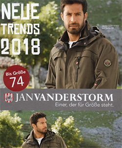 Каталог Jan Vanderstorm (Ян Вандершторм) - широкий выбор потрясающей мужской одежды больших размеров.
