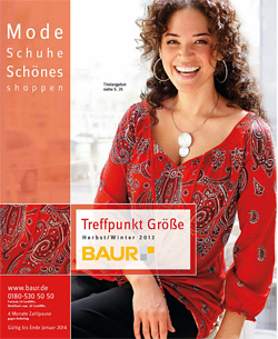 Baur Treffpunkt Grobe Favoriten осень-зима 2013/2014 - каталог стильной одежды для женщин большого размера.