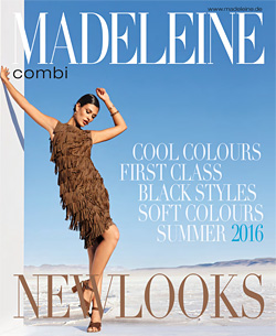 Каталог Madeleine combi – элегантный гламур и неповторимая женственность. Новейшие тренды сезона с подиумов столиц моды Милана, Парижа, Нью Йорка!