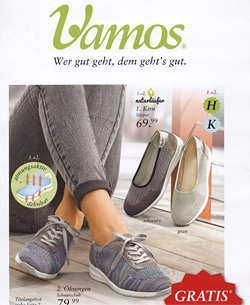 Каталог Vamos (Вамос) специалист в правильной, ортопедической обуви.