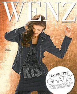 Каталог Wenz представляет современную, яркую и классическую одежду для женщин и мужчин старше 30 лет.